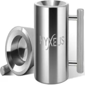 헤비 듀티 스테인리스 스틸 덤벨 컵4KG/14KG/16KG 무게의 무거운 커피 머그 챌린지 피트니스 장난 개그