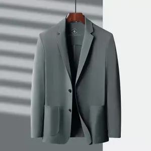 ADNEJH남성 봄여름 아이스 냉감 정장자켓 스판 카라넥 블레이저 아우터 재킷 95-120