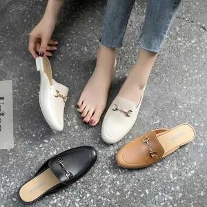 여성 편한 슬리퍼 구두 20대 30대 나들이 패션 봄코디 여름여 사무실 이쁜 쇼핑몰 여자