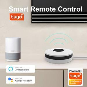 Tuya 스마트 WiFi RF433 IR 리모컨 허브 알렉사 구글 홈 에어컨 TV 적외선 범용