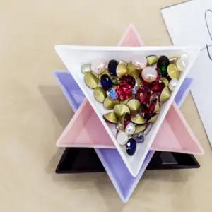 민남매 네일 미니삼각트레이 40P 비즈삼각트레이