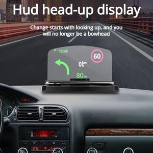 2026 신형 자동차 HUD 헤드업 디스플레이 공용 디지털 GPS 속도계 LCD 프로젝션 접이식 내비게이션