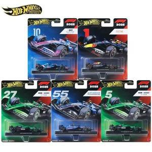 2026 신제품 핫휠 골드 라벨 F1 레이싱카 레드불 알파인 윌리엄스 포뮬러 팀 합금 자동차 모형 장난감 다이