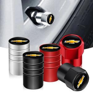 4pcs 자동차 휠 타이어 밸브 스템 캡 쉐보레 스파크 캡티바 크루즈 트래커 올란도 에피카 SS 액세서리 용