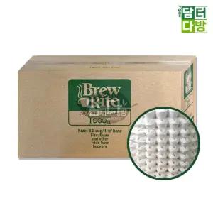 Brew Rite 원형여과지 12-cup(48번) 1박스 - 1000매커피 필터 용필터 종이 원두