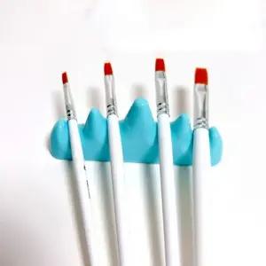 미술붓 홀더 브러시 거치대 수업 준비물 브러쉬홀더 학용품 수업 거치대