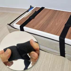 묶음스트랩 찍찍이 탄성밴드 스트랩 80cm 찍찍이 탄성좋은밴딩 침낭보관