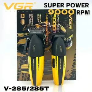 저소음이발기 바리깡 VGR 헤어 트리머 전문가용 클리퍼 전기식 커트기 금속 세트 V-285