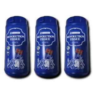 혁명티슈 85매 데일리아이디어 레볼루션 세정티슈 3통