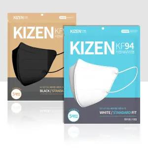 키젠 숨쉬기편한 새부리형 마스크 KF94 100매