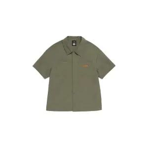 내셔널지오그래픽 키즈 사파리 반팔 셔츠 KHAKI K262USH020