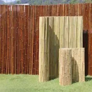 대나무 울타리 가림막 식당 장대 분리대 마당 펜스 전원 꾸미기 파티션 담장 옥상 야외