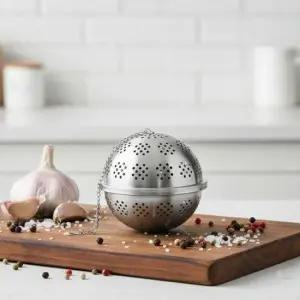 [JED] 304 스테인리스 육수통 멸치 거름망 티볼 다시팩 원형 11cm