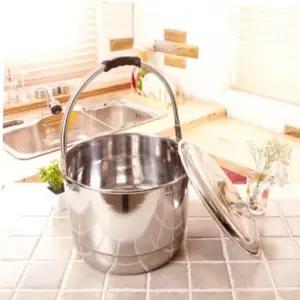 스텐그릇 다용도 들통 스텐들통 대형들통 손잡이들통 5호 35cm