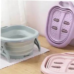 족욕카페 TBZ 지앤와이 족욕기 족욕효능 접이식족욕기 핑크색