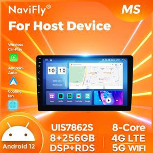 NaviFly 9/10 인치 UIS7862S 안드로이드 올인원 공용 자동 스테레오 폭스바겐 닛산 현대 호환 기아 호환 도