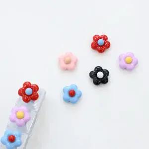 키캡키링 만들기 키보드 파츠 다섯 꽃잎 플라워 B3