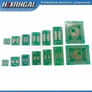 10 개/갑 PCB 보드 SMD DIP 어댑터 변환기 플레이트 SOP 8/16/14/20/24/28P SOT89 SOT23 SOT223 TO DIP SOP