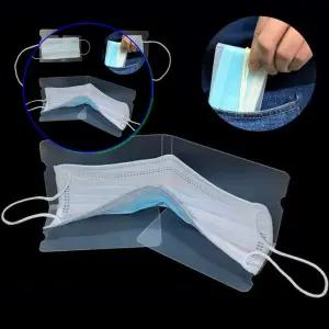 쌍문상회 지금 필요한 마스크보관 접이식 휴대용 클립 파우치