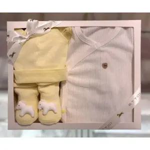 [에뜨와](광주신세계) (말띠출산선물)에반 배내수트X모자X양말세트 (화이트) (07T076003S2)