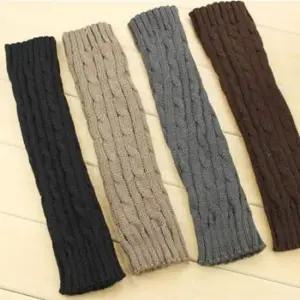 손워머 니트 꼬임 뜨개 핸드워머 반장갑 겨울 팔토시