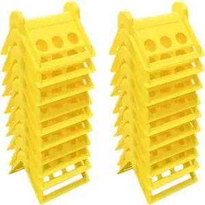 운반 케이스가 있는 플랫베드 화물용 20팩 가장자리 및 모서리 보호대 - 4 x 6 래칫 스트랩 배송 트럭 운송