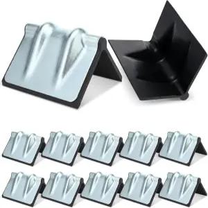 고무 체인 V 보드 트레일러 코너 프로텍터가 있는 10개 금속 모서리 박스 트럭 및 플랫베드 적재물용