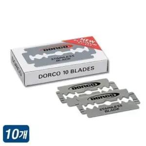 [SBD] 이미용가전 화장도 양면 양날 면도기 안전 면도 면도날 기 100개 소모품