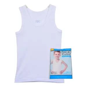 [하프클럽/알티피아]고급순면 백색무지 남아동 런닝 부드러운잠옷