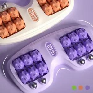 롤링 발마사지 지압판 발바닥 지압기 매트 도구