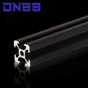 DIY CNC 3D 프린터 조각기에 한 블랙 EU 표준 양극산화 알루미늄 프로파일 100 800mm 1PC