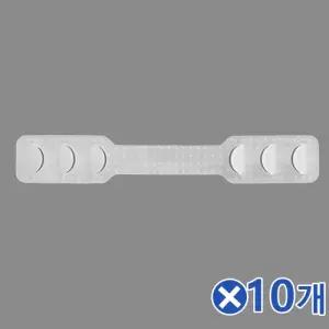 사이즈조절 귀보호 마스크밴드 투명x10개 마스크통증