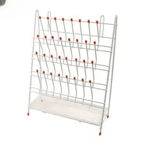 비커 진열대 탁상형 실험실 건조대 연구소 걸이 건조 랙