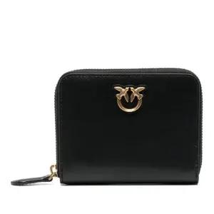러브 버드 로고 가죽 지퍼 어라운드 지갑 100249 A0F1Z99Q