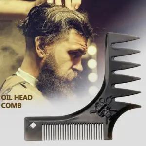 [에스에스_62]수염케어 면도브러쉬 수염디자인 수염빗