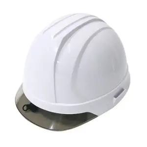 안전모 낙하물방 산업용 작업모 투명 창 안전모 건설현장 추락방 안전보 머리 장비