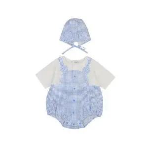 [아가방][더센트럴] 아가방 여름 노아곰7부바디수트(모자)(BLUE)_01T32790442