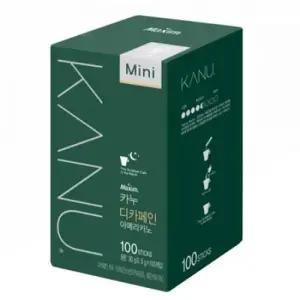 봉지커피 카누 미니 디카페인 100Tx1개