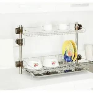 [SBD] 와이드형 씽크 리빙나이스 망 기둥 물빠짐 수납 식기건조대 대