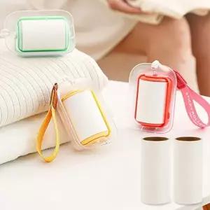 [장보리]캔디 휴대용 돌돌이 클리너 본품 + 리필 2P