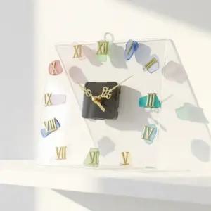 업사이클링 바다유리 투명 시계 만들기 키트