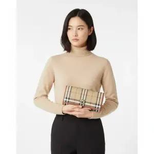 BURBERRY 26SS CHECK LONG WALLET 8109799) 체크 장지갑)