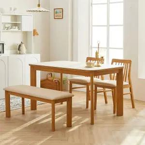 4인 세라믹식탁 2인 벤치1P스퀘어 의자 2P세트 MD5452