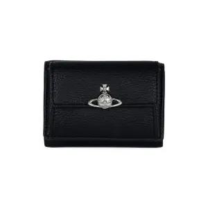 [명품] 26SS ORB 스몰 플랩 블랙 여성 반지갑 5115002TW S000D N403