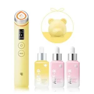 메디큐브 에이지알 부스터 프로 레몬+앰플 1개(옐로우)+멜라앰플2+곰돌이헤드1 dsmall