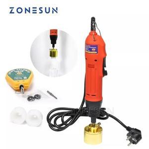 ZONESUN 수동 캡핑 기계 스크류, 플라스틱 오일 병 10-30mm