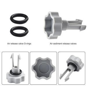 Intex 10460 10264 용 2 세트 배기 밸브 필터 펌프 시스템 O-링 공기 방출 온수 욕조 수영장 부품