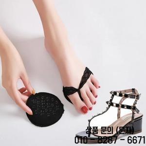 레이스 앞발 쿠션 통기성 시원한 미끄럼 방지 보호대 여성용 하이힐 부드럽고 내구성이 뛰어난 깔창은 통증