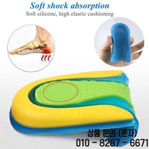 남녀공용 실리콘 젤 깔창   전체 쿠션 발 통증 완화 보호 편안한 패드 하이힐