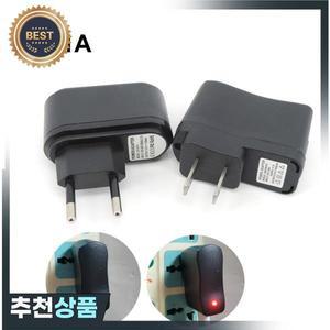 AC에서 DC 5V 1A 1000ma EU 미국 플러그 USB 포트 충전 전원 공급 장치 어댑터 led 스트립 벽 충전기 110V